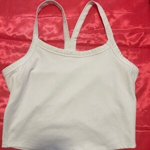 White Nike Strap Tank Top